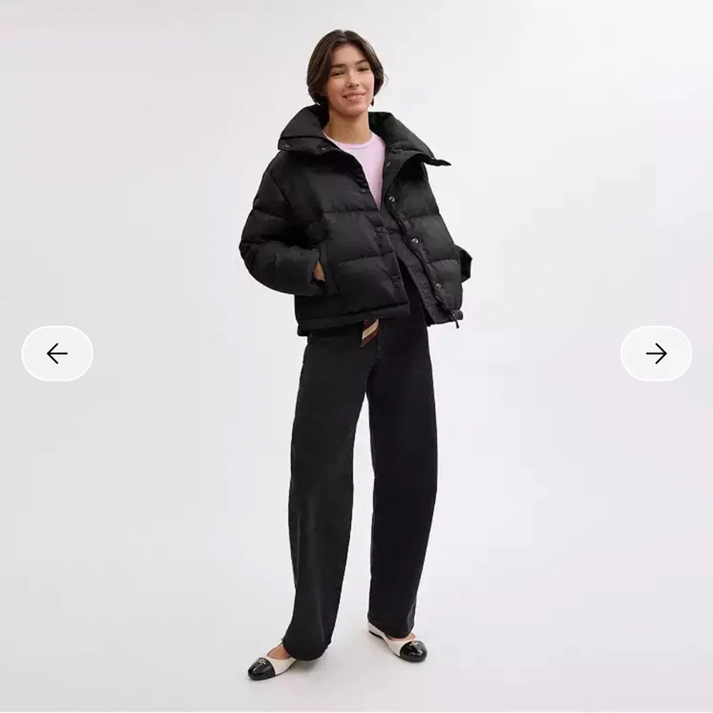 Coach Signature Jacquard Short Puffer Jacket XS - Picture 2 of 9